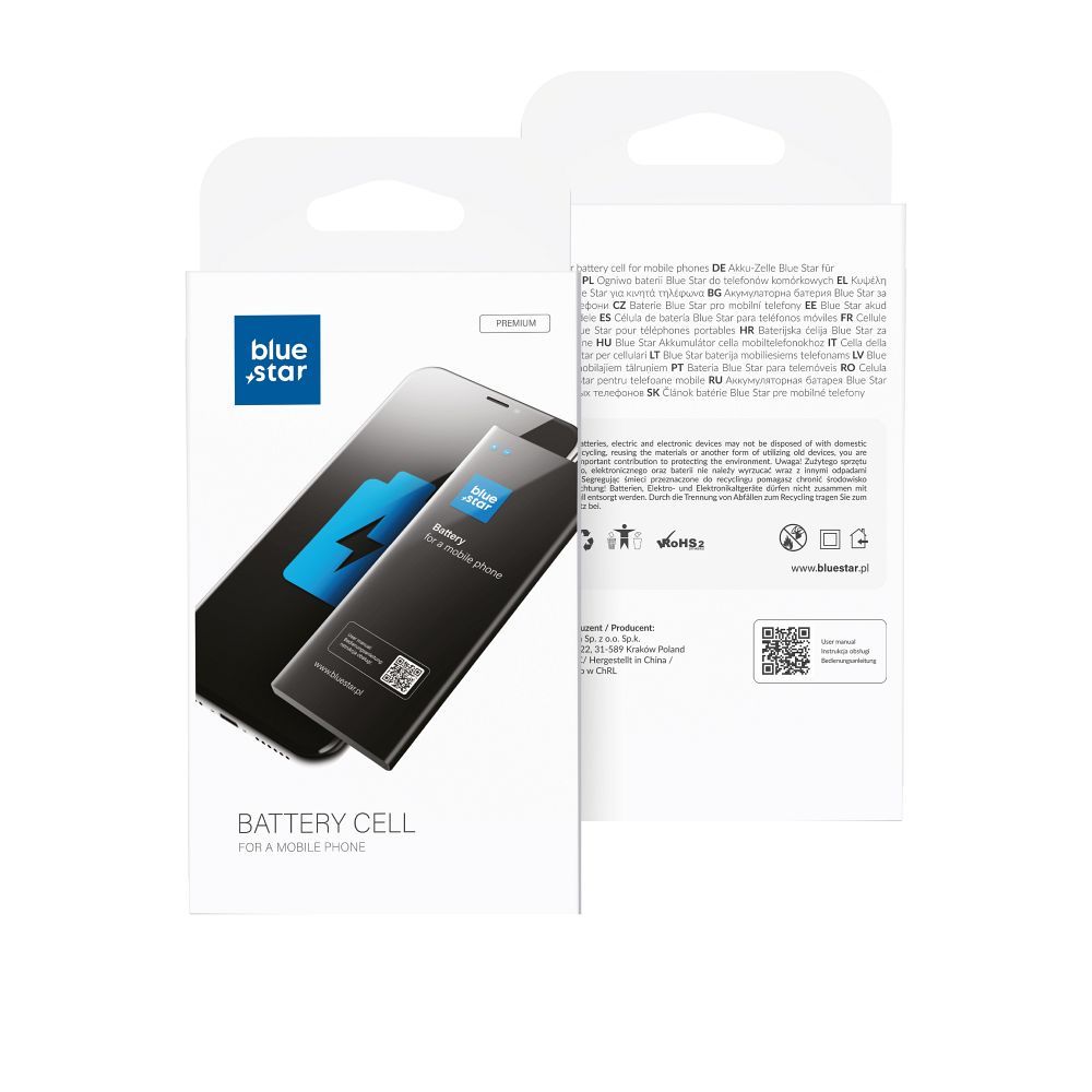 BLUE STAR HQ battery without BMS for IPHONE 12 Pro Max 3687 mAh