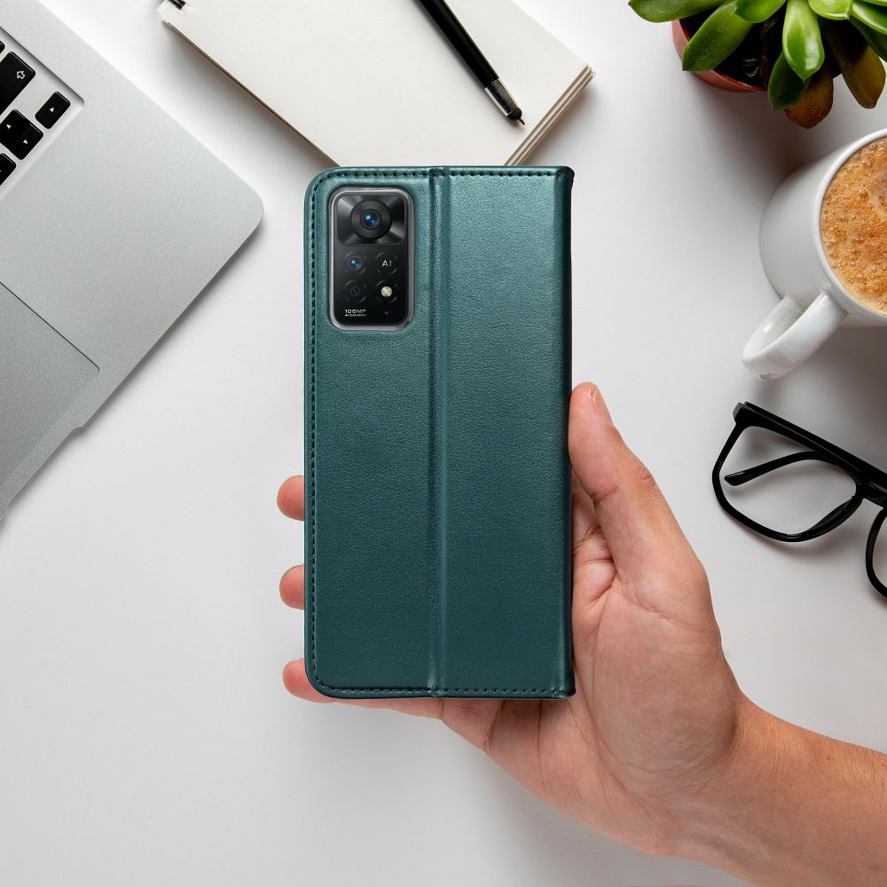 SMART MAGNETO Book case for HONOR X8b dark green