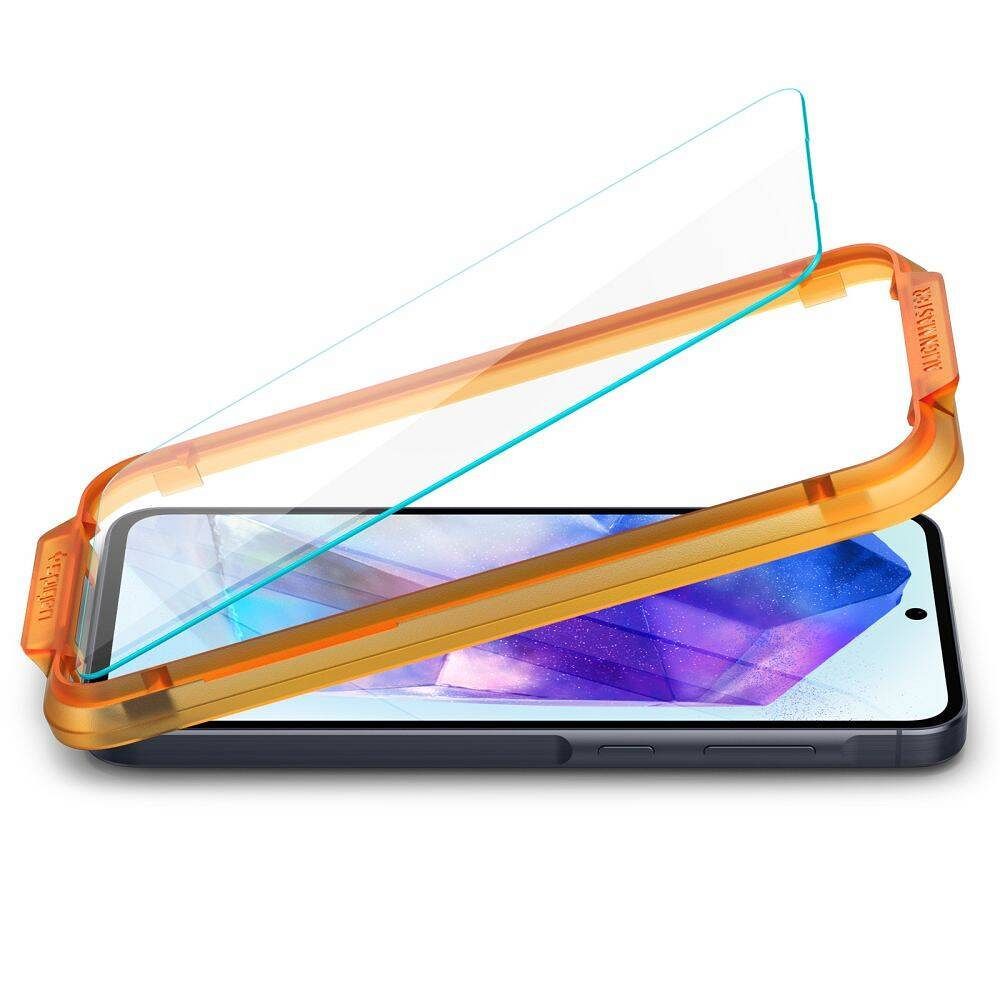 62e7546fdf60cd020bdfb2e74766034d SPIGEN tempered glass ALM GLAS. TR 2-pack for SAMSUNG A55 5G clear