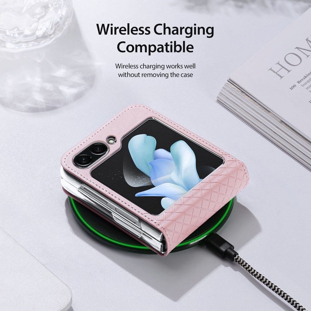 DUX DUCIS case BRIL for SAMSUNG Z Flip5 5G pink