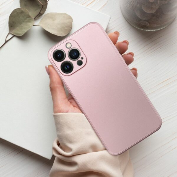 METALLIC Case for IPHONE 15 Pro Max pink