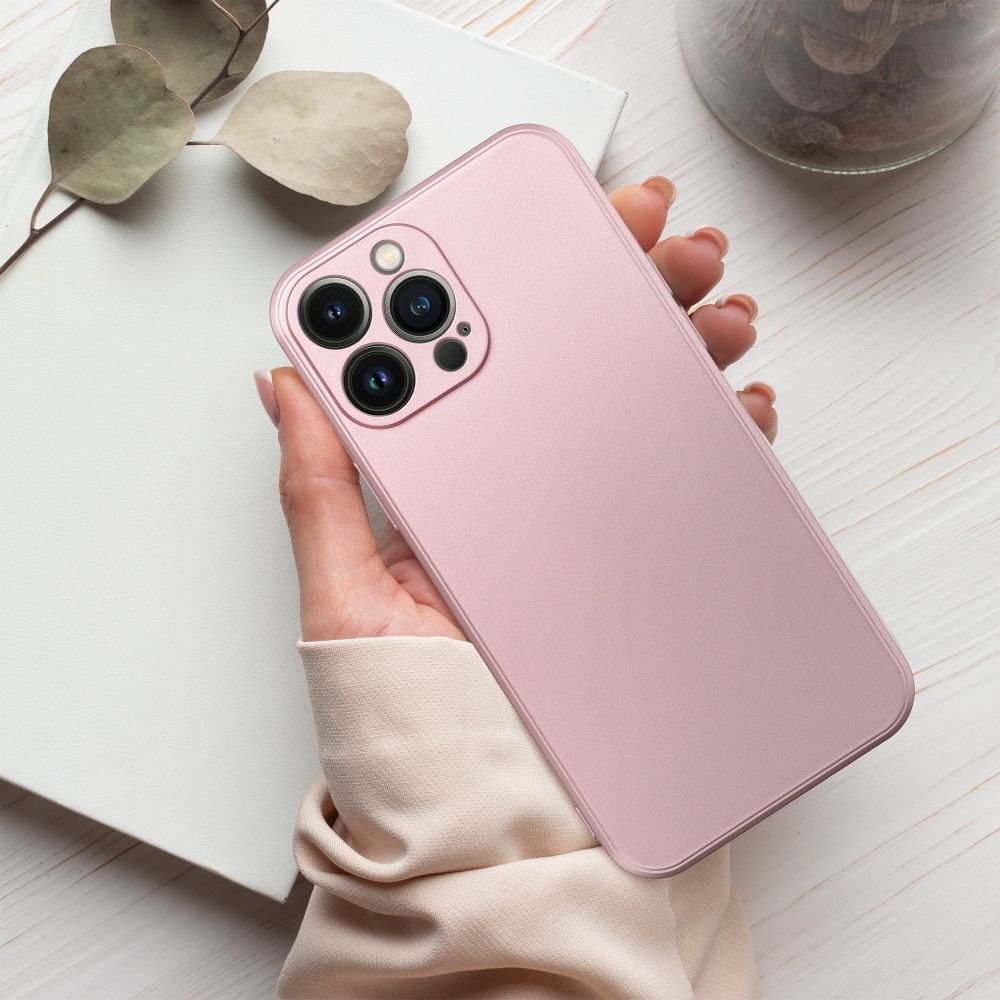 METALLIC Case for IPHONE 15 Pro Max pink