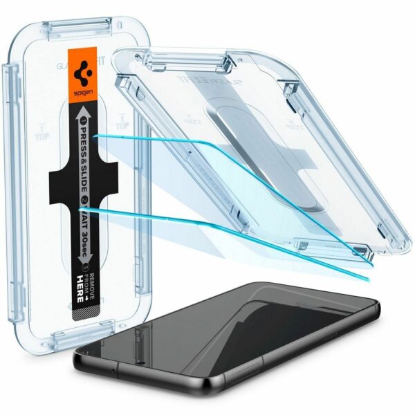 SPIGEN tempered glass GLAS.TR ”EZ FIT” 2-pack for SAMSUNG S23 Plus transparent