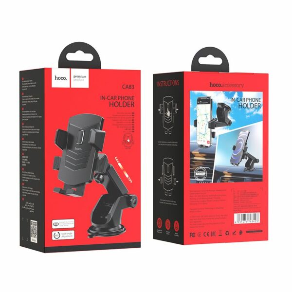 HOCO car holder for windshield / center consol CA83 black