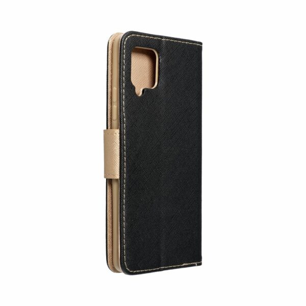 FANCY Book case for SAMSUNG A05S black / gold