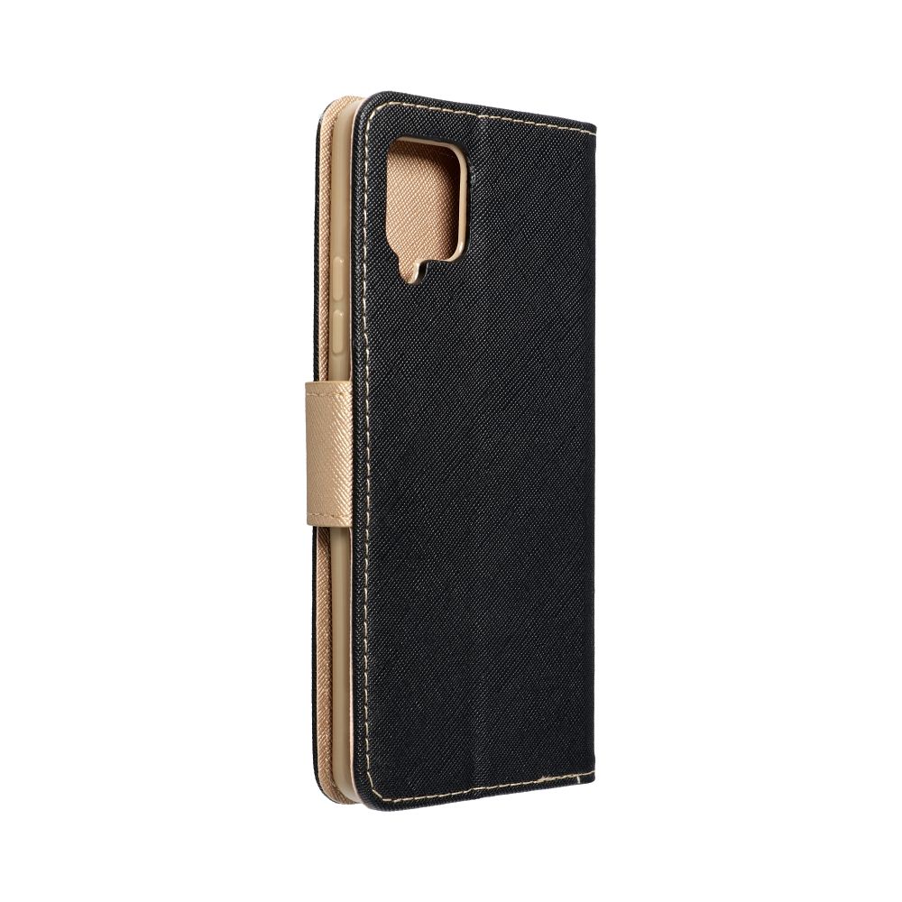 FANCY Book case for SAMSUNG A05S black / gold