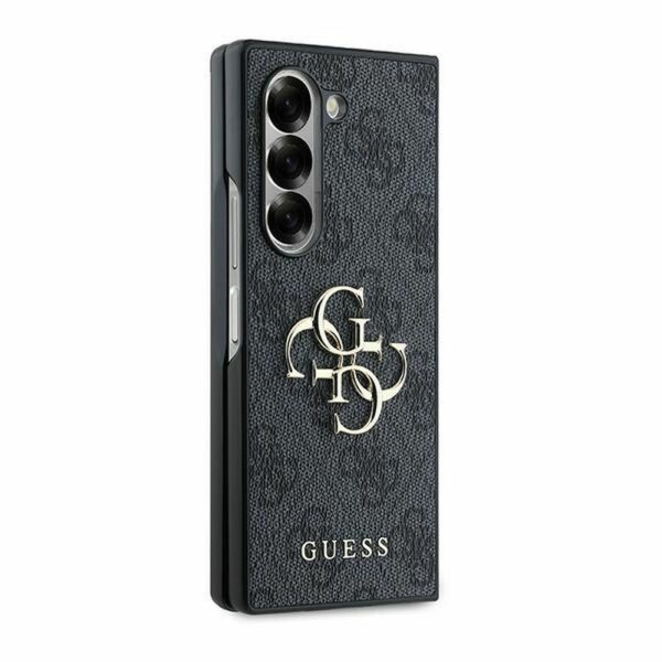 GUESS case for SAMSUNG Z Fold 6 GUHCZFD64GMGGR (PU 4G Leather Metal Logo) black