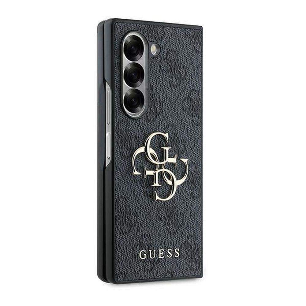 GUESS case for SAMSUNG Z Fold 6 GUHCZFD64GMGGR (PU 4G Leather Metal Logo) black