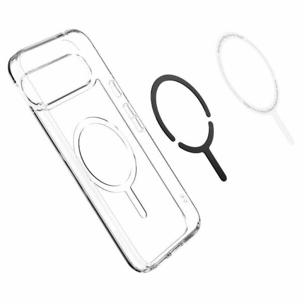 SPIGEN case ULTRA HYBRID Onetap Ring MagSafe for GOOGLE Pixel 9 Pro white
