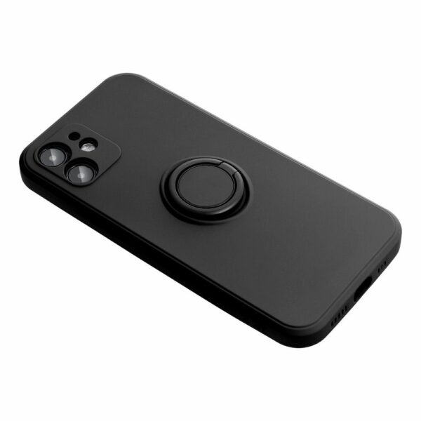 SILICONE RING case for SAMSUNG A53 5G black
