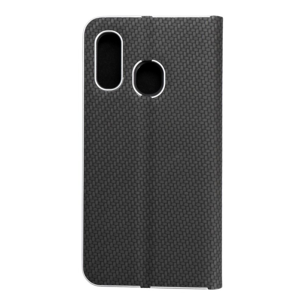 LUNA Book Carbon for SAMSUNG A40 black