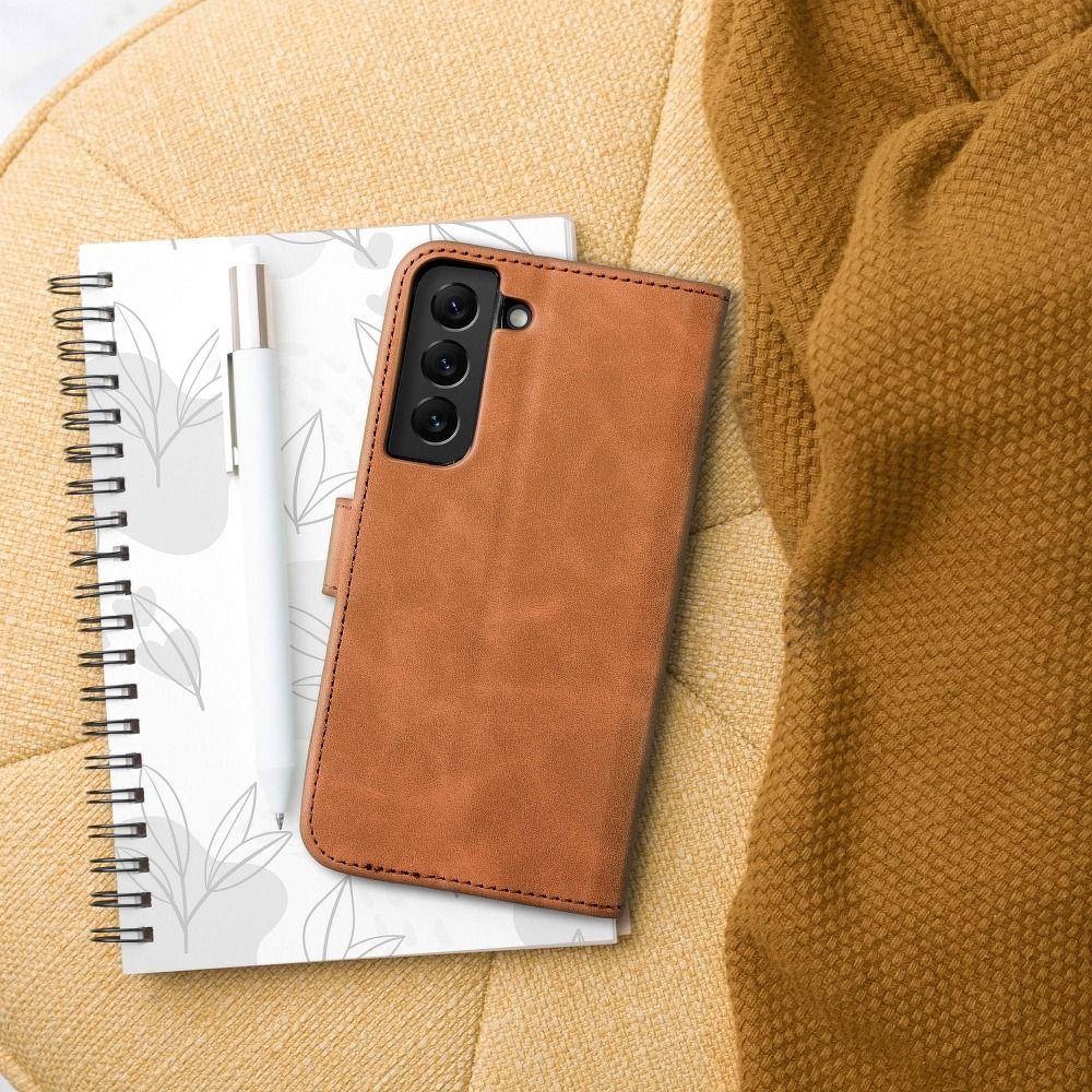 64e9bd6e2dbcd730bb55aa2f51c7a4f0 TENDER Book Case for SAMSUNG A52 5G / A52 LTE ( 4G ) / A52s 5G brown