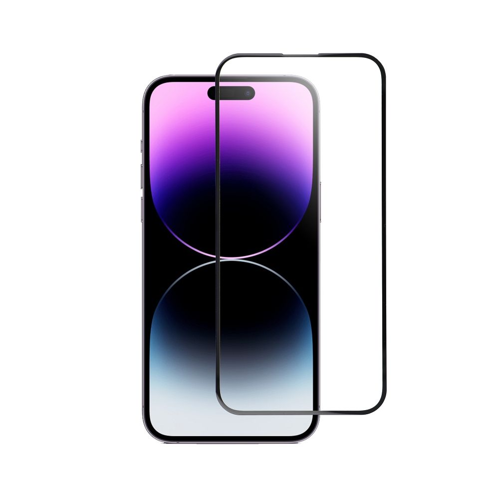 65aedaa2a6a12249108cb8d575263201 Tempered Glass Blue Star - APP IPHONE 14 Pro Max 5D Full Cover black