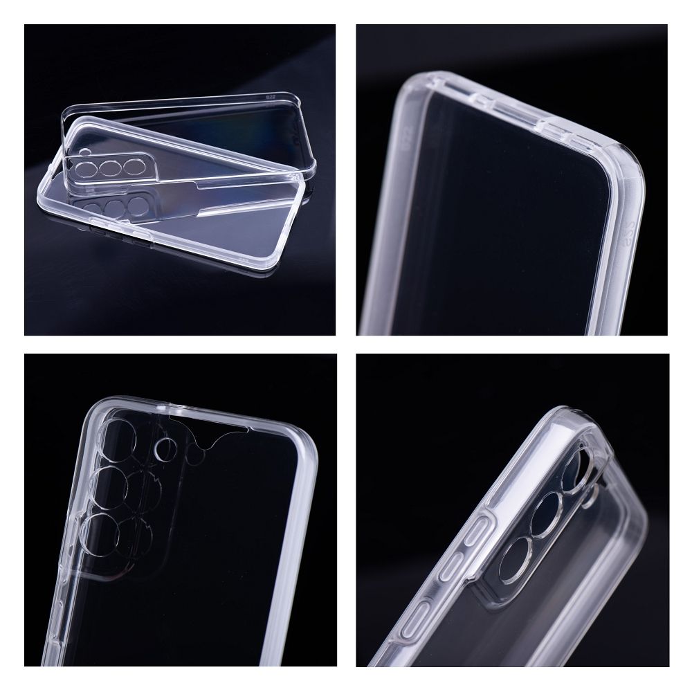 Case 360 FULL COVER PC + TPU for SAMSUNG S22 Plus transparent