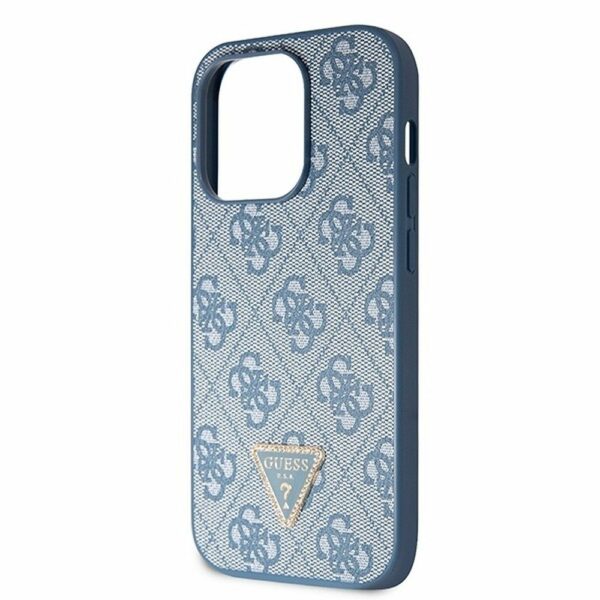 GUESS case for IPHONE 14 Pro GUHCP14LP4TDSCPB (Crossbody 4G Metal Logo) blue