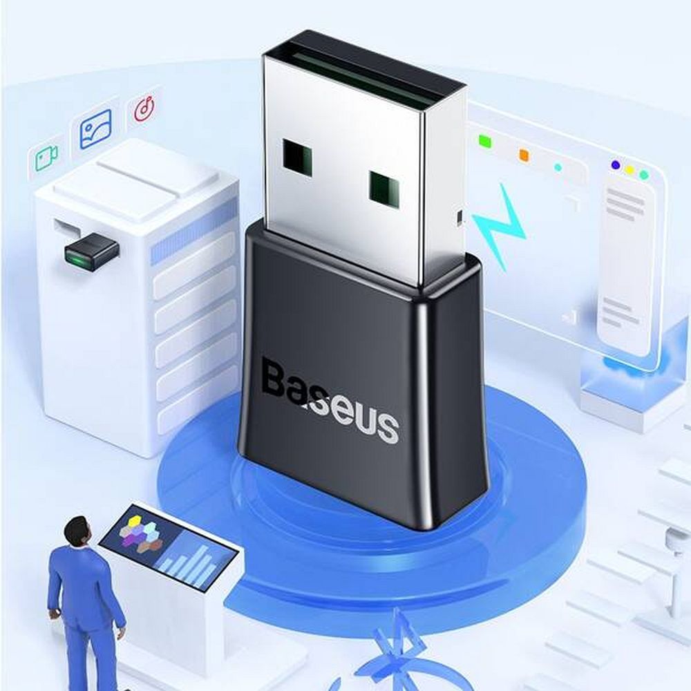 6753f9c09e8e27338e644e691151e9aa BASEUS adapter bluetooth USB A BA07 black