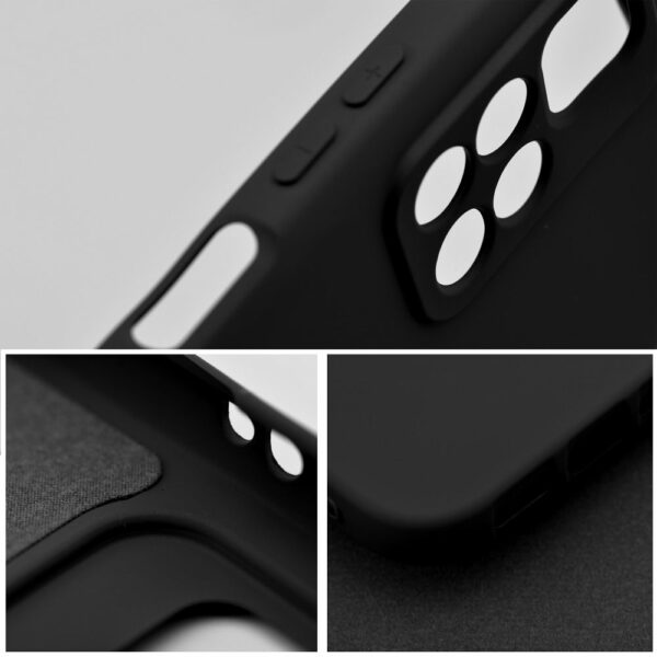 SILICONE case for XIAOMI Redmi Note 13 5G black
