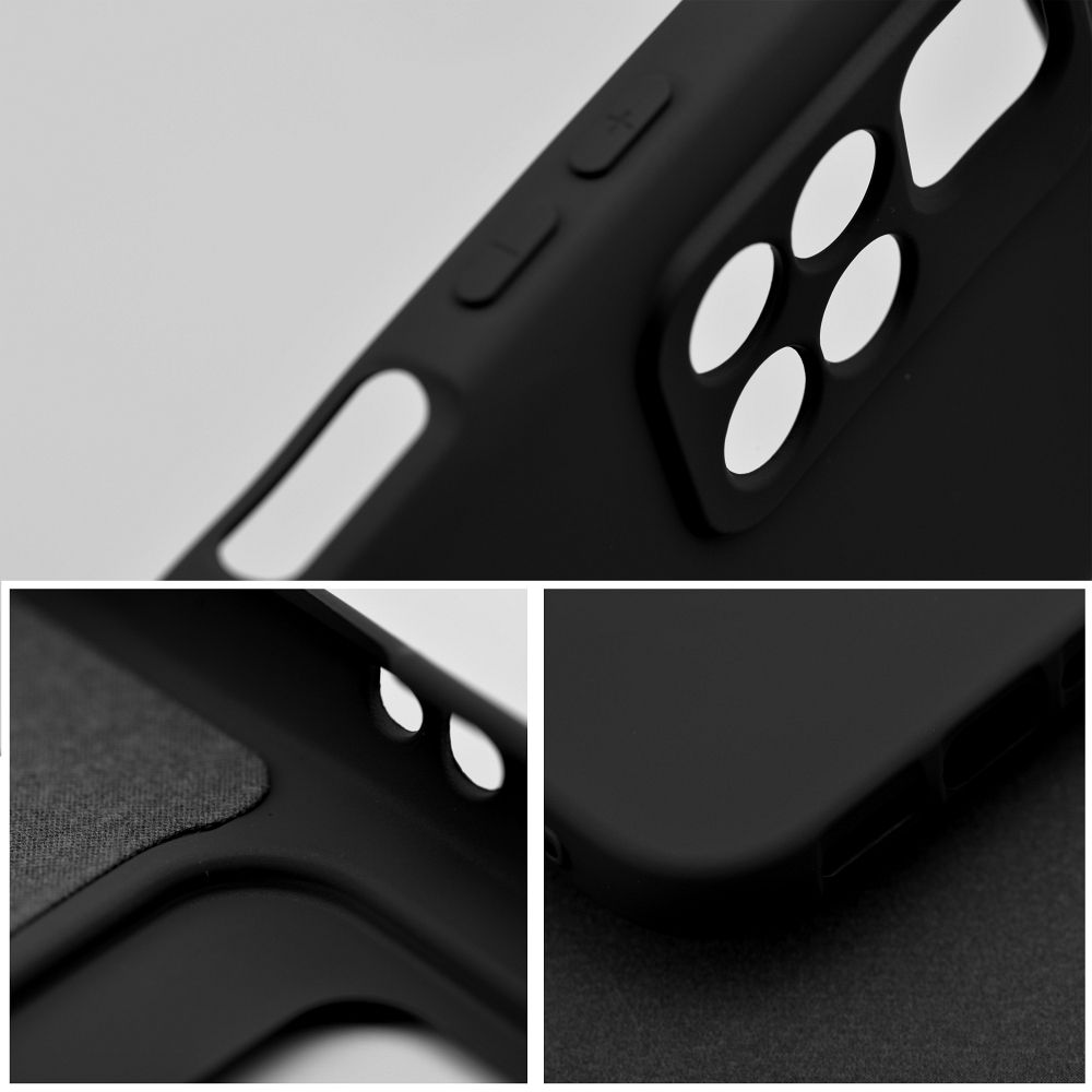 SILICONE case for XIAOMI Redmi Note 13 5G black