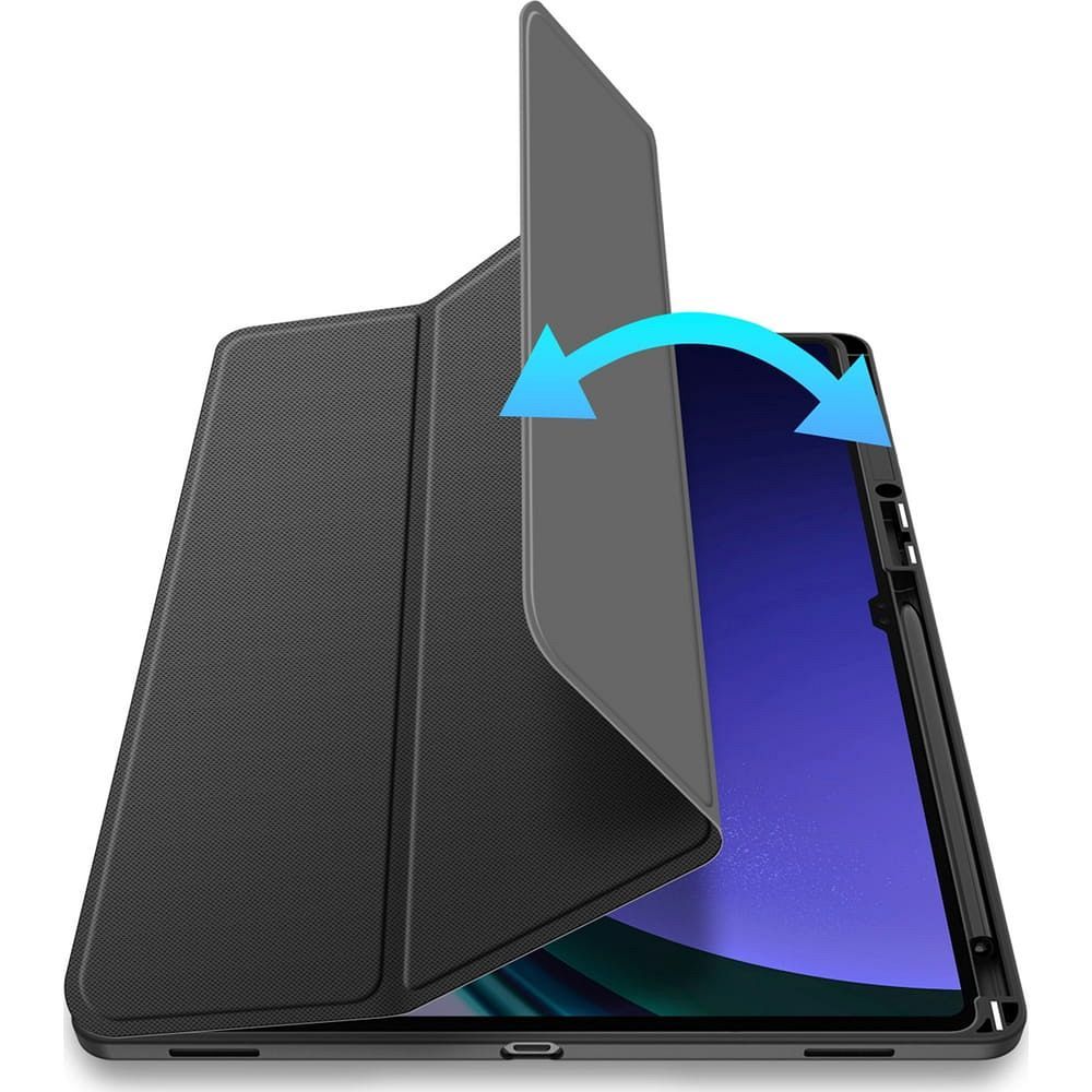 DUX DUCIS case TOBY with pencil storage for SAMSUNG Tab S10 Ultra/S9 Ultra/S8 Ultra black