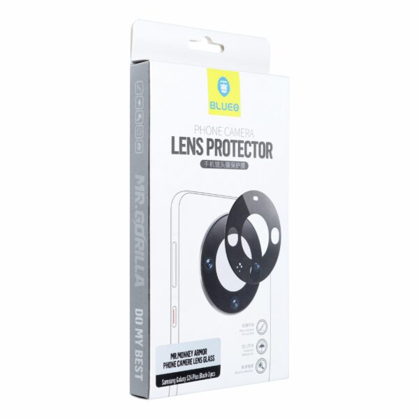 68101d334ed8babee4c742171ab9a7c3 5D Mr. Monkey Armor Camera Glass (Hot Bending) - for Samsung Galaxy S24 / S25 black