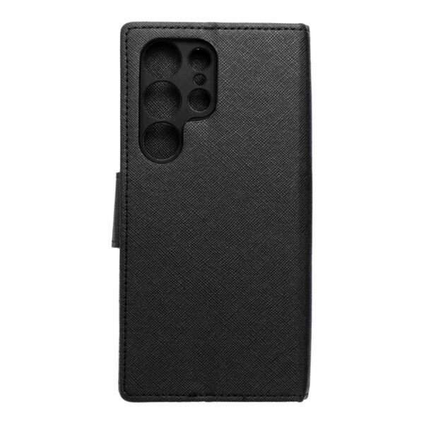 FANCY Book case for SAMSUNG S25 ULTRA black