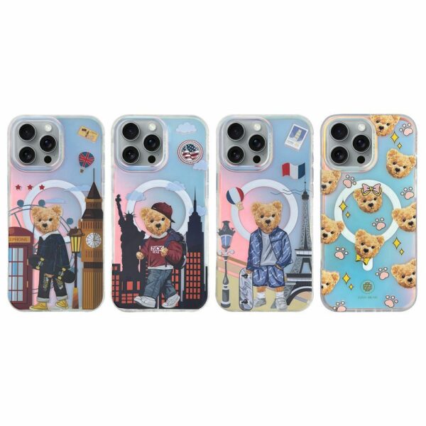 ZUCK BEAR case DARNELL FROSTED LASER compatible with MagSafe for IPHONE 16 Pro Max paris
