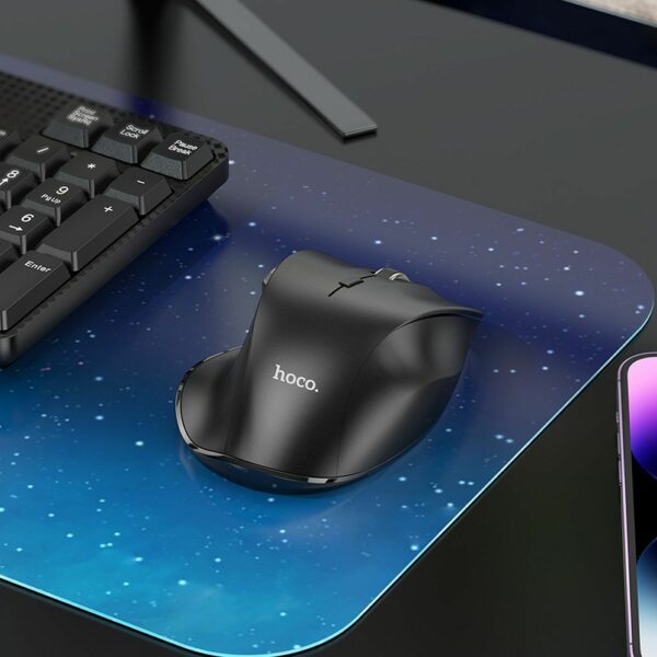 HOCO wireless computer mouse 2,4G 1600 dpi GM24 black