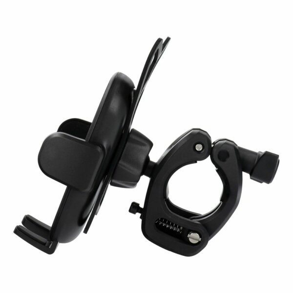 Clamp bike phone holder PREMIUM for handlebars H6-MB01 black