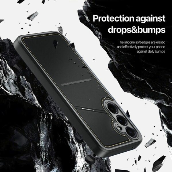 DUX DUCIS case RAFI II MAG with stand compatible with MagSafe for SAMSUNG A35 black