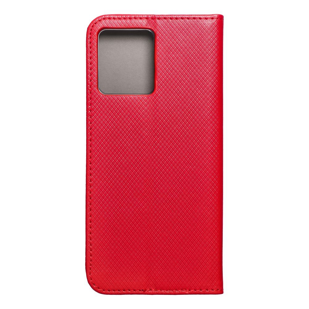 SMART CASE Book for MOTOROLA G84 red