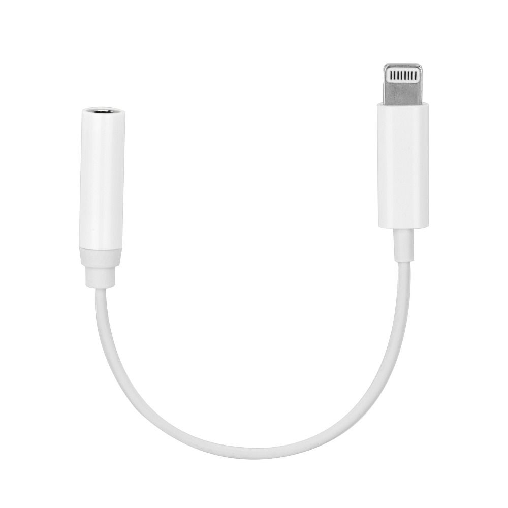 687c6480cad66ecdb5add2f8096a81ce Adapter AUX Lightning (male) to Jack 3,5 mm (female) white