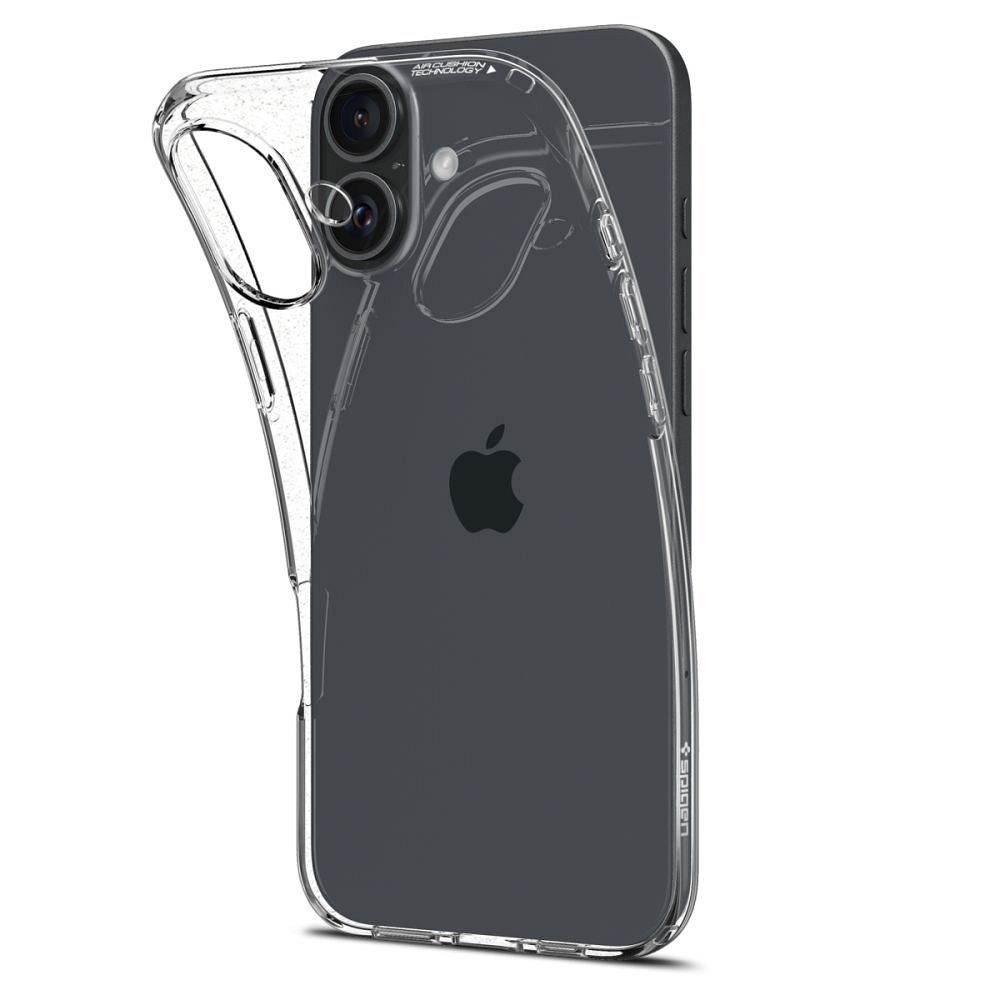 SPIGEN case LIQUID CRYSTAL for IPHONE 16 crystal clear