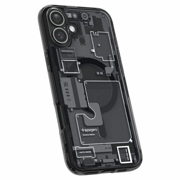 SPIGEN case ULTRA HYBRID MAG compatible with MagSafe for IPHONE 16 zero one