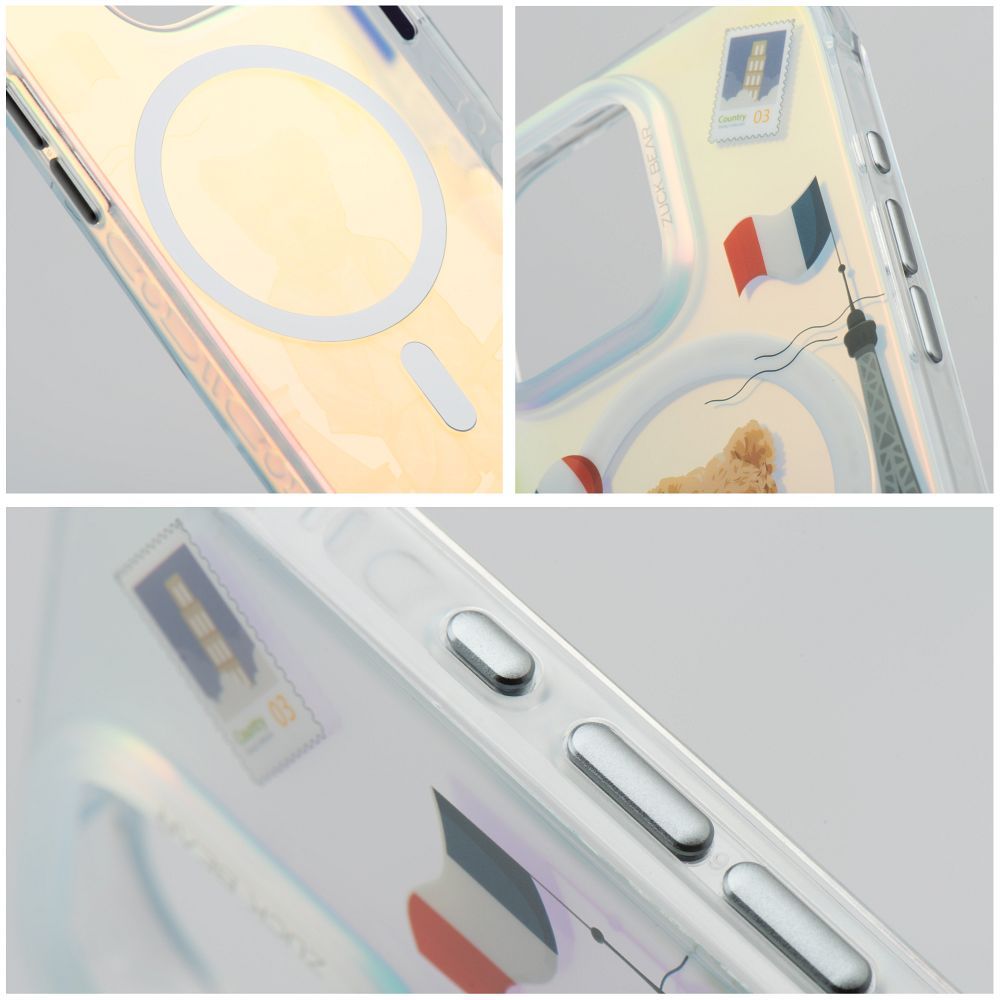 ZUCK BEAR case DARNELL FROSTED LASER compatible with MagSafe for IPHONE 16 Pro Max paris