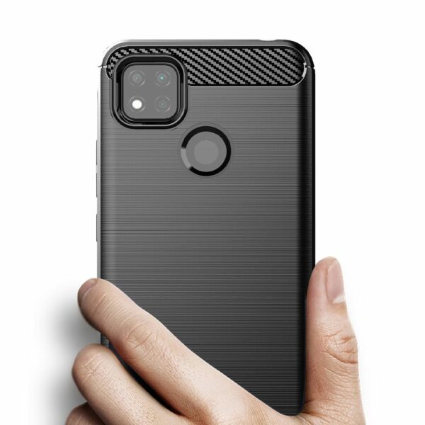 CARBON case for XIAOMI Redmi 9C black