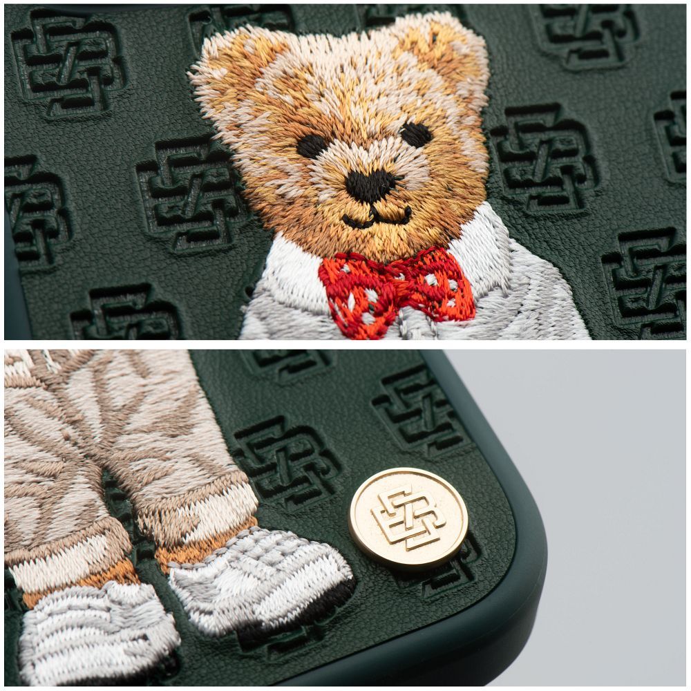 ZUCK BEAR case PARIS GENTLEMAN for IPHONE 16 Pro bow tie