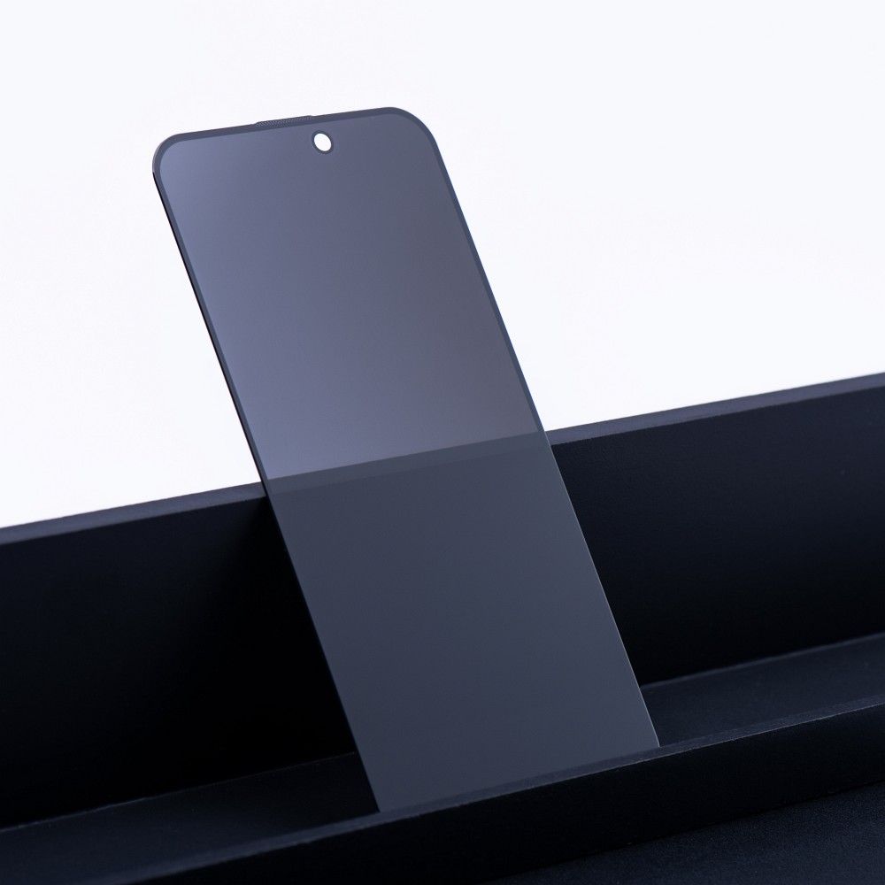 OG Premium Privacy Glass - for Xiaomi Redmi Note 14 4G / Redmi Note 14 5G black