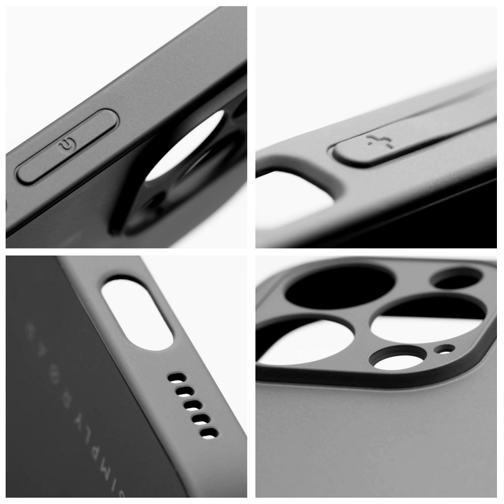 ROAR case MATTE GLASS for IPHONE 14 Plus black