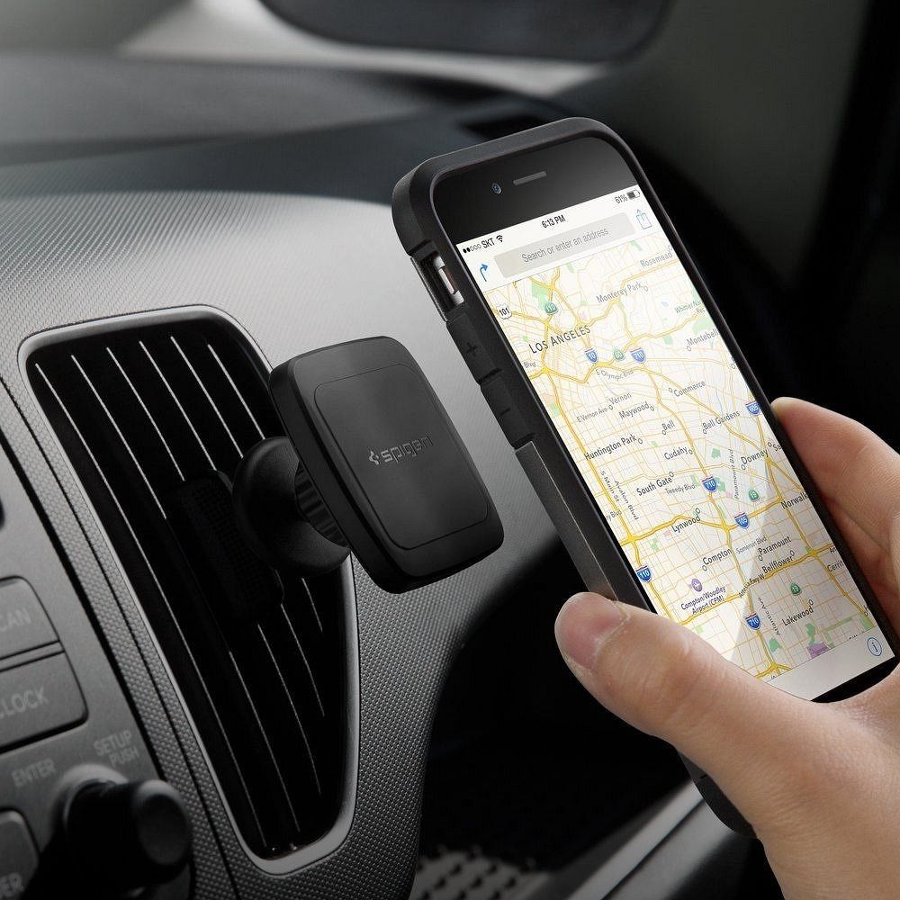 69ca97fe5023ed394f0612f8f60e2ede SPIGEN magnetic car holder for air vent H12 black