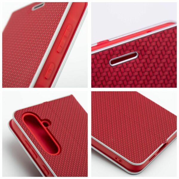 LUNA Book Carbon for HUAWEI P30 Lite red