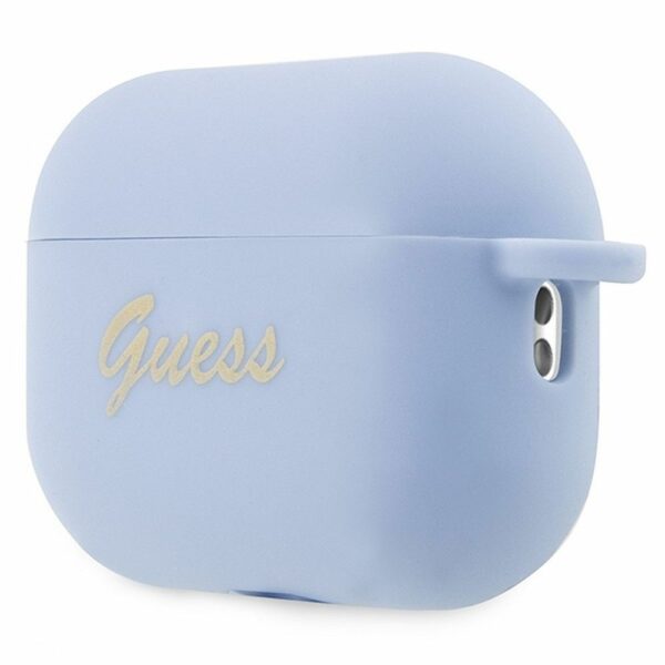 GUESS case for APPLE AirPods Pro 2 (2022 / 2023) GUAP2LSCHSB (Silicone Charm Heart Collection) blue