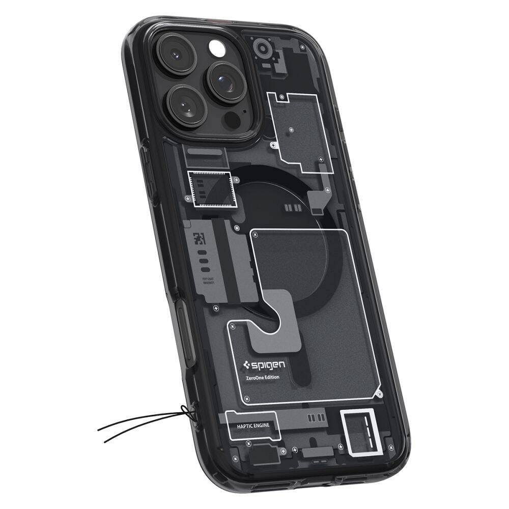 SPIGEN case ULTRA HYBRID MAG compatible with MagSafe for IPHONE 16 Pro zero one