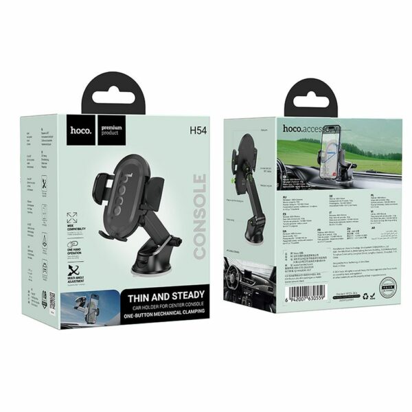 HOCO car holder for dashboard H54 black
