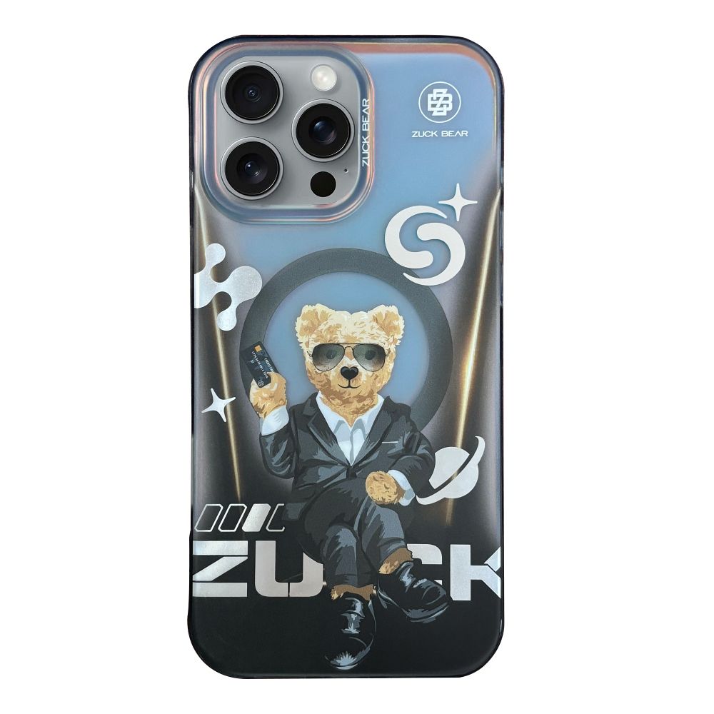ZUCK BEAR case BERLIN BOSS MAG compatible with MagSafe for IPHONE 16 Pro Max eins suave