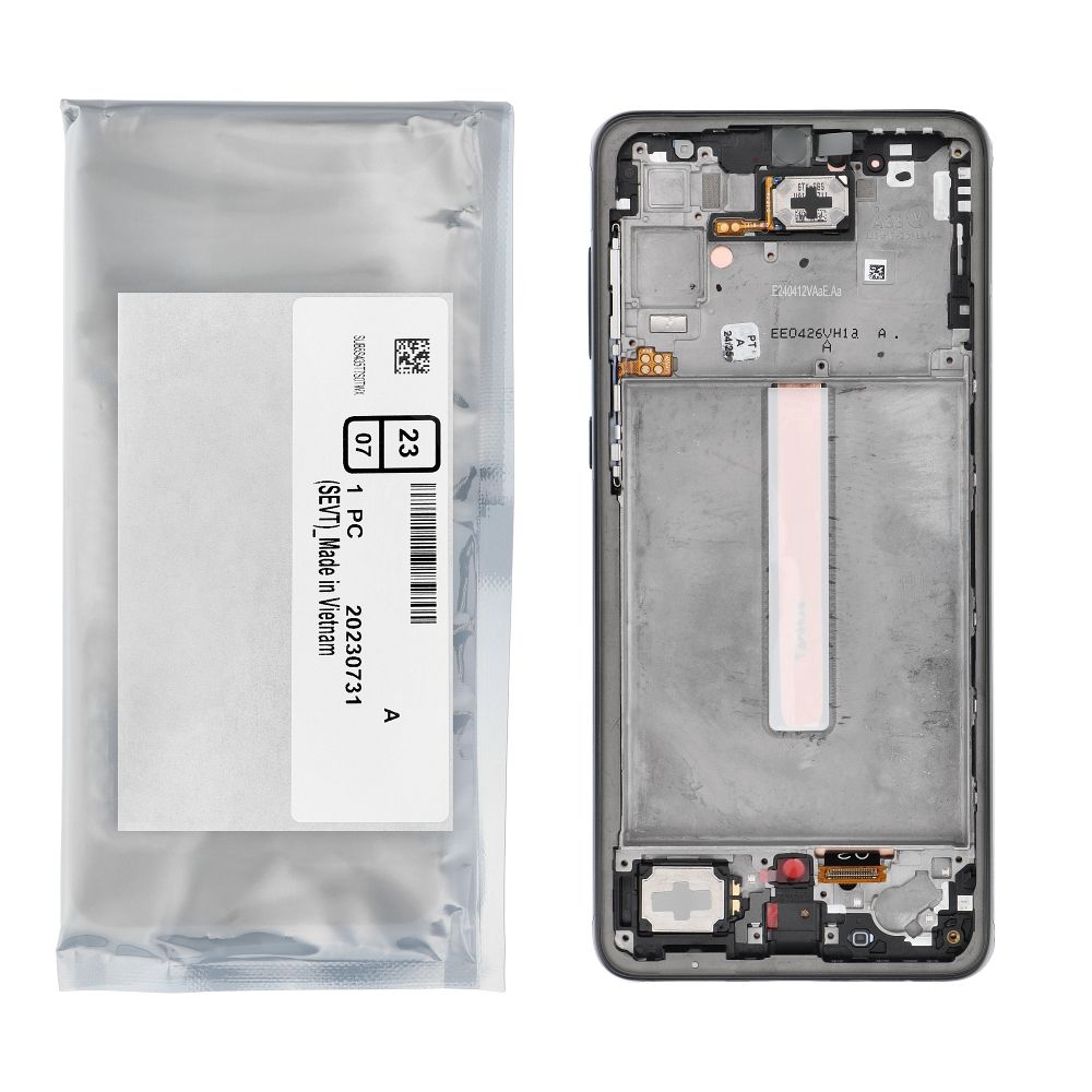 ServicePack LCD Display SAMSUNG A33 5G A336B GH82-28143A Black