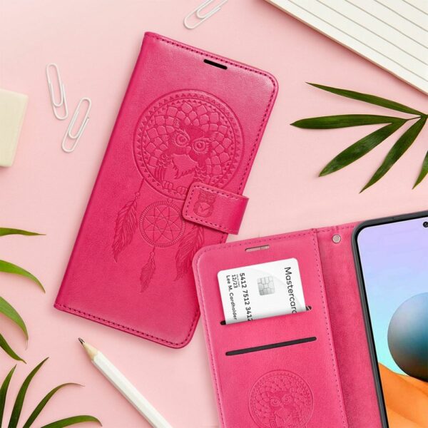 MEZZO Book case for XIAOMI Redmi Note 12 4G dreamcatcher magenta