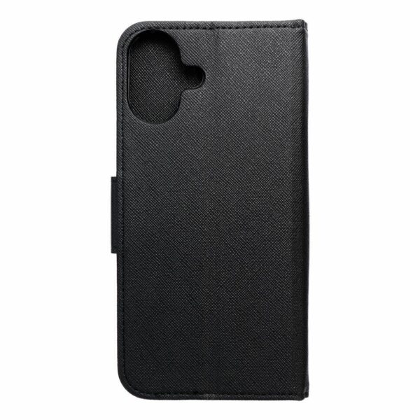 FANCY Book case for IPHONE 16 Plus black