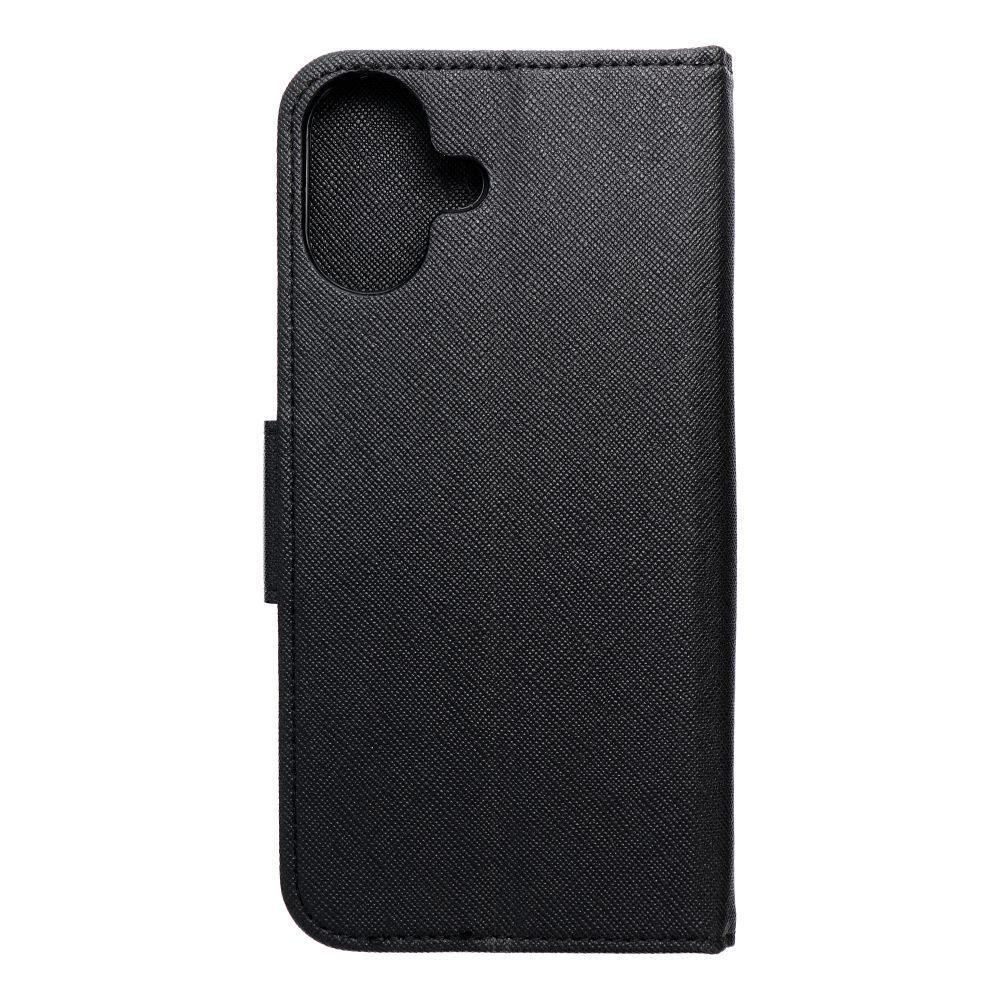FANCY Book case for IPHONE 16 Plus black