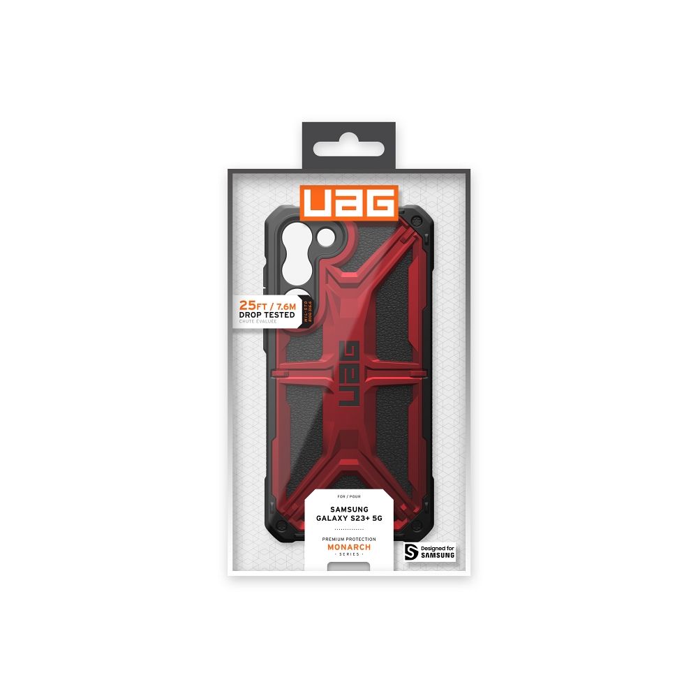 UAG Urban Armor Gear case MONARCH for SAMSUNG S23 Plus crimson
