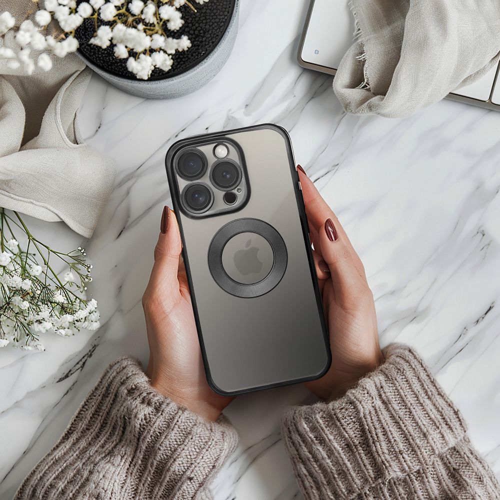 Case GLAM for IPHONE 16e (SE 4 2025) black